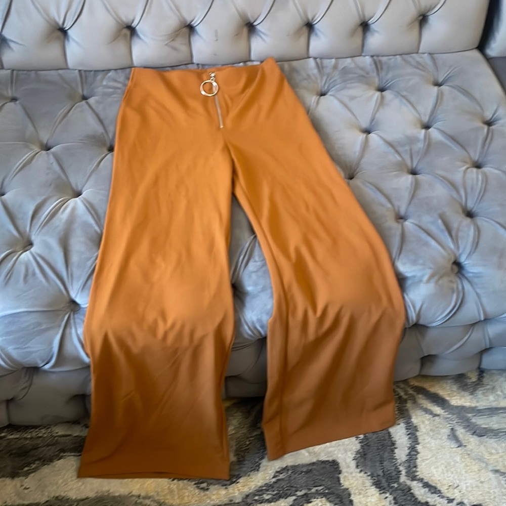 High wasted flare pants